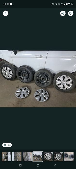 Vând jante tabla 4x108 r14 Ford ,Peugeot ,Citroen