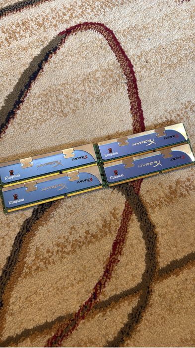 8GB RAM DDR3 HyperX Quad-Channel