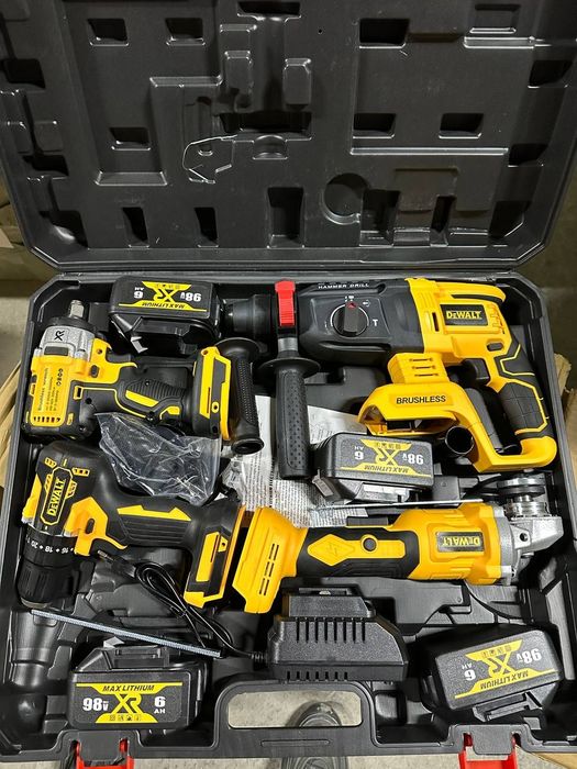 Super 4x1 nabor bosch ,makita ,dewalt ,crown