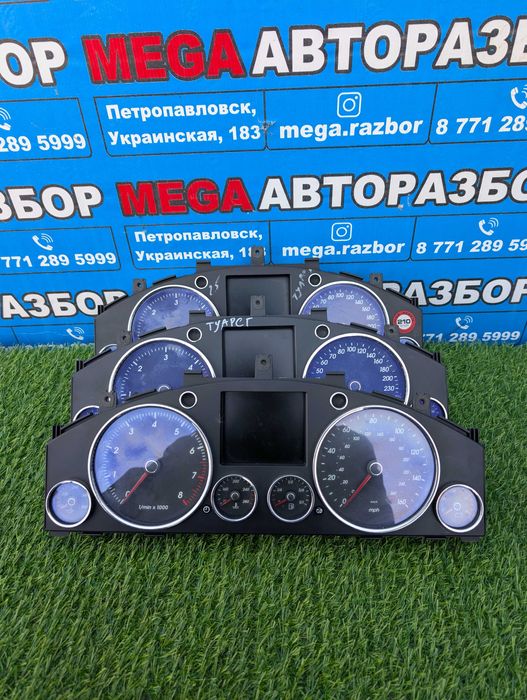 Приборная панель (Щиток приборов) на Туарег / Volkswagen Touareg