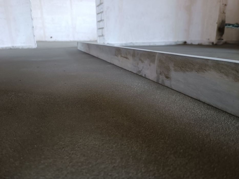 полу сухой стяжка