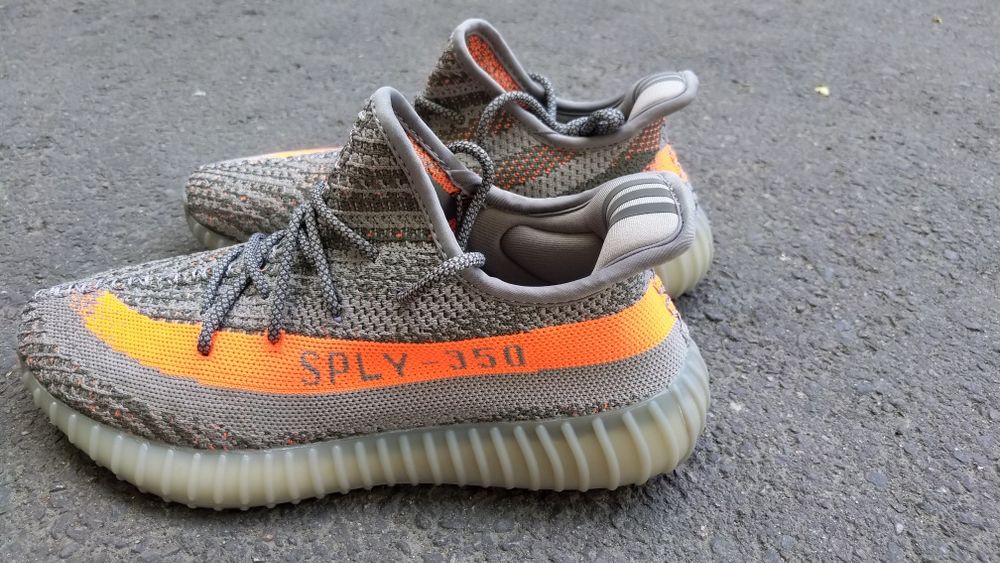 Летние кроссовки Yeezy Boost 350v2 Beluga 40 размер