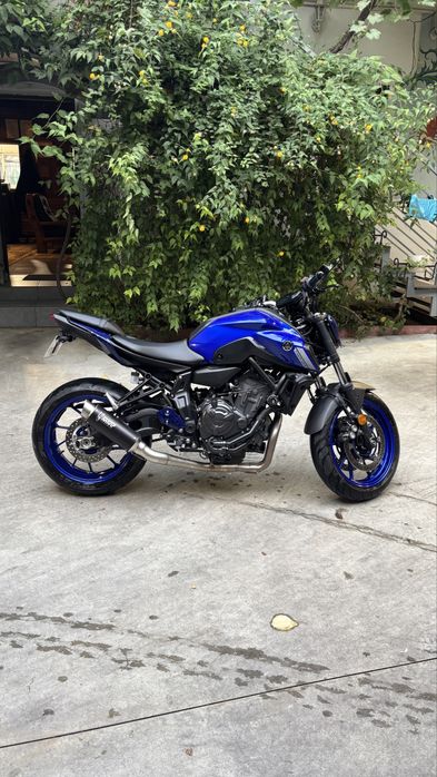 Vand Yamaha MT-07 Limitat A2(acte) si evacuare trecuta in talon
