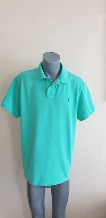 POLO Ralph Lauren Pique Cotton Slim Fit / 2XL ОРИГИНАЛ! Мъжка Тениска!