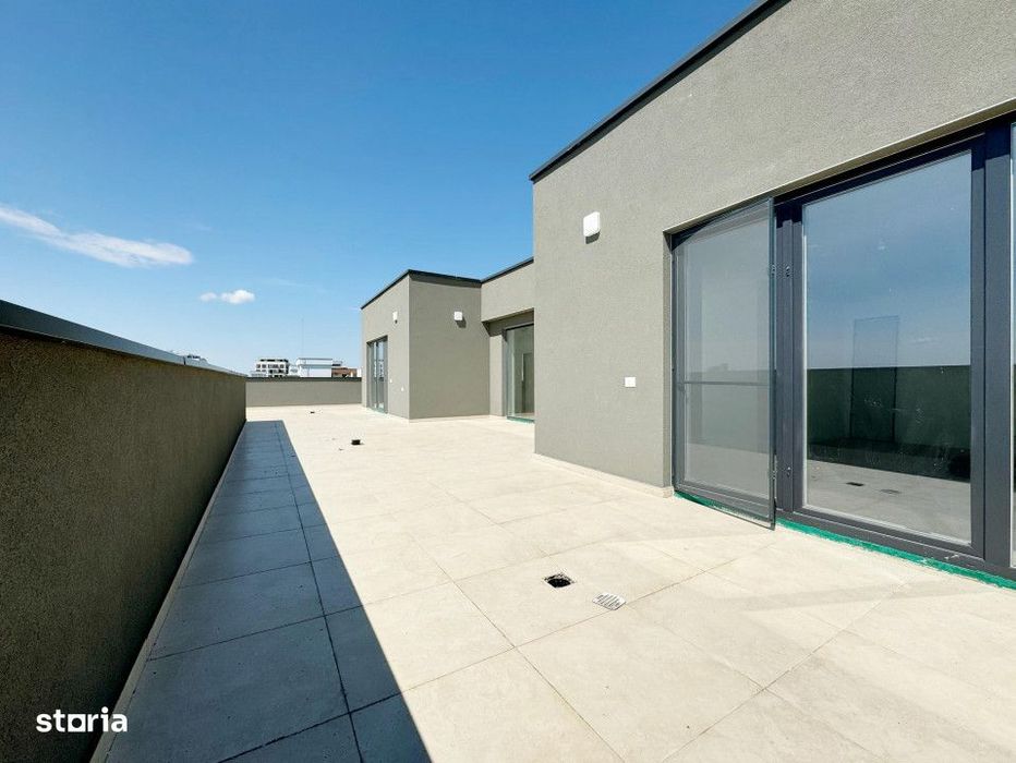Penthouse 3 camere,decomandat, 89.7mp utili,toate utilitatile,Aradului