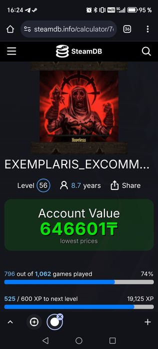 Продам стим аккаунт