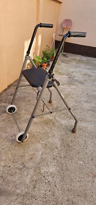 Cadru batrani cu scaun putin folosit