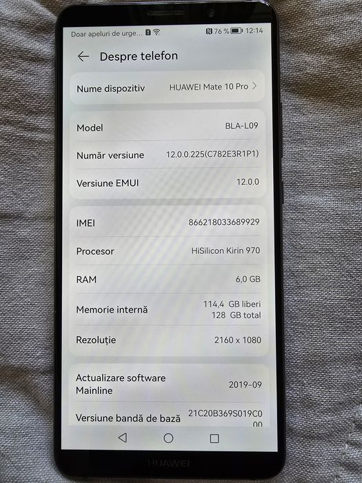 Huawei Mate 10 Pro Single SIM