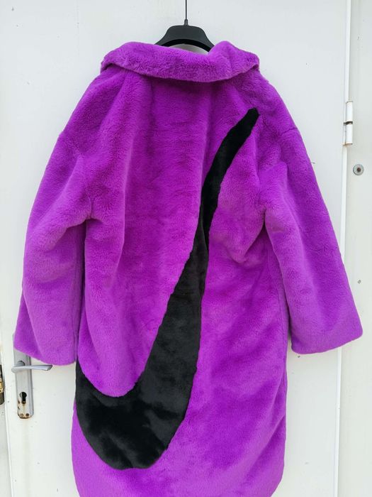 Nike Teddy Bear уникално дамско пролетно палто Л размер Ново