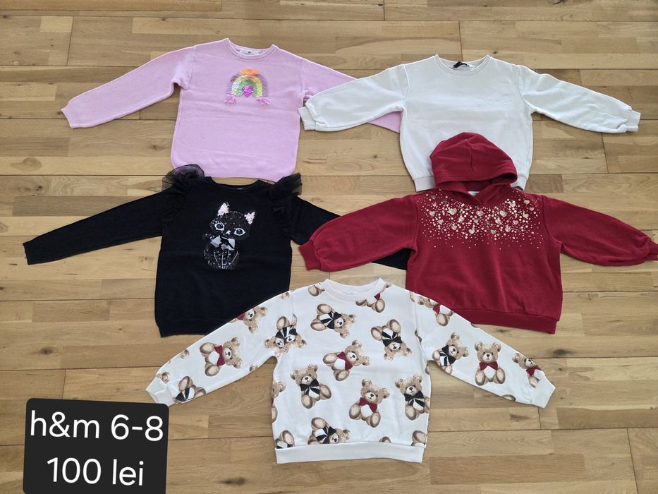 Bluze h&m zara 8-9, 7-8