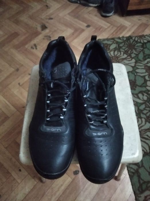 Обувь зимняя кожанные