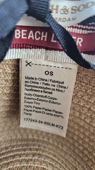 Scotch & Soda шапка с периферия