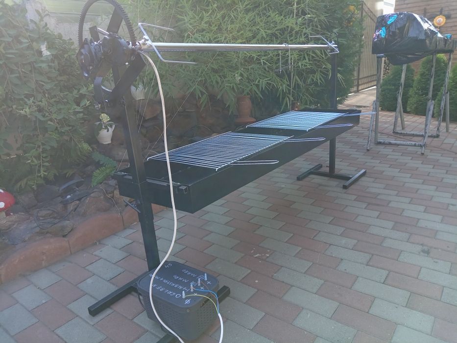 Rotisor proțap electric cu trei viteze