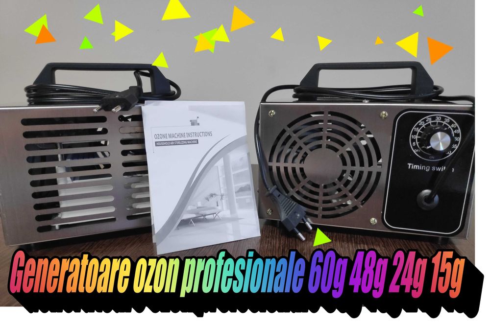 Generatoare ozon profi 60gr/ora pentru auto , casă, firme si industrii