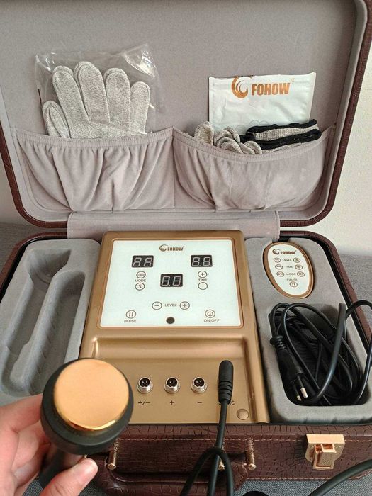 Апарат БИОЕНЕРГО МАСАЖ + Ултразвук BEM FOHOW /БЕМ ФОХОЛ за Лице и Тяло