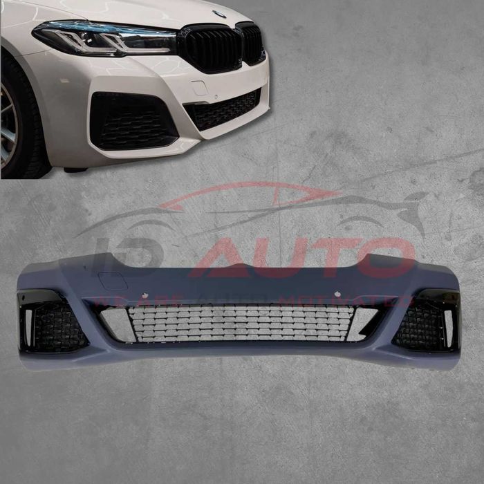 Предна броня Mtech за BMW G30 фейс (2020+) – с отвори за парктроник