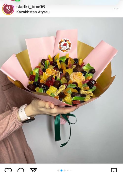 Букет из сухофруктов