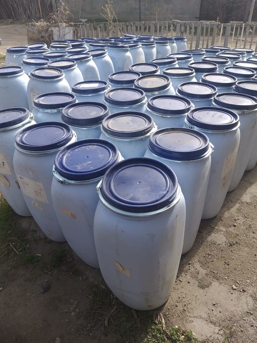 бочка пищевая 70 литр фляга ёмкость бидон крышка с хомутом Германия