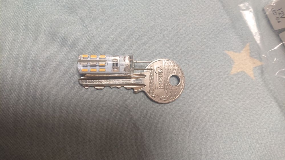 10 buc Bec led G4 12v 1.5w lumina neutra 4000k