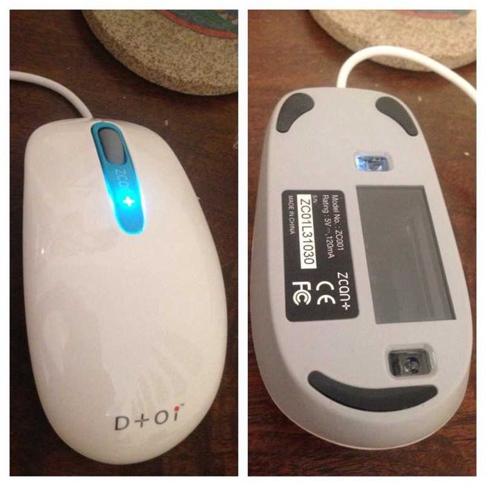 Zcan Wireless Scanner Mouse zcw003