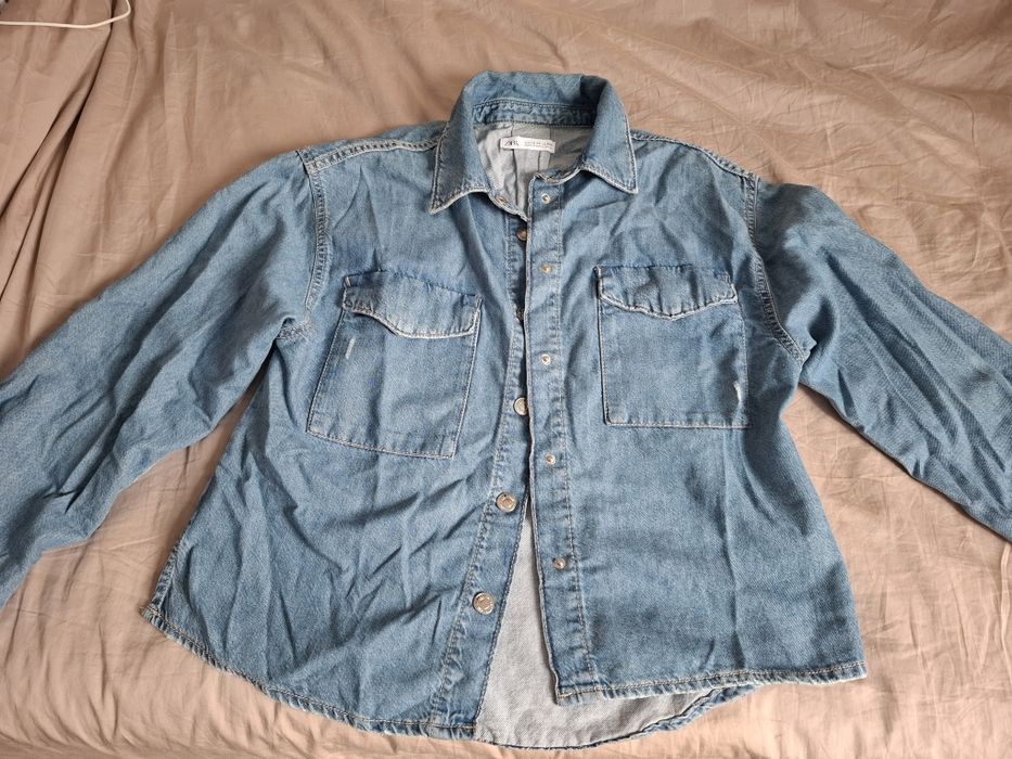 Джинсовая рубашка