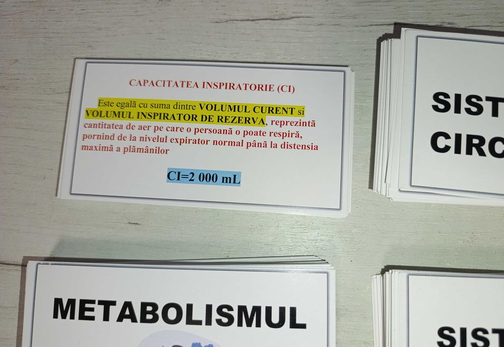 Set Flashcards Corint pe capitole
