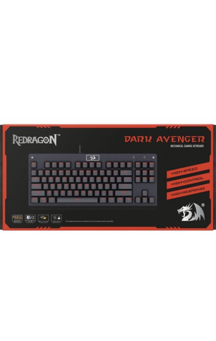 Vand Tastatura gaming mecanica Redragon Dark Avenger 87 Keys, RGB