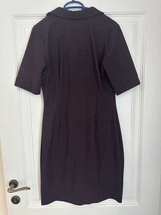 Rochie visinie cu carouri