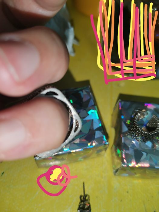 Обеци и пръстен сребро 925