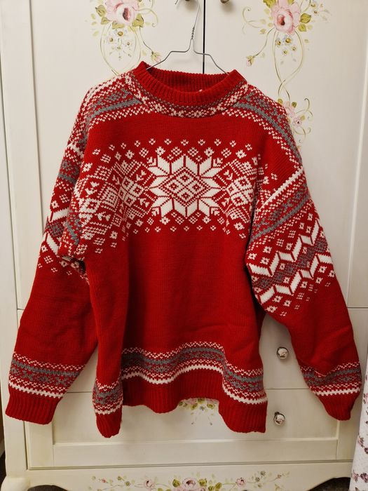 Pulovăr iarna Crăciun marimea L