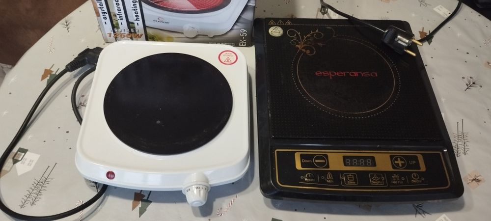 Индукционен и инфраред котлони