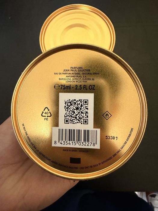 Jean Paul Gaultier Le Male Le Parfum 75 ml оригинален