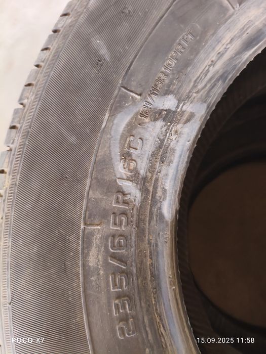 Срочно продам шины от спринтера