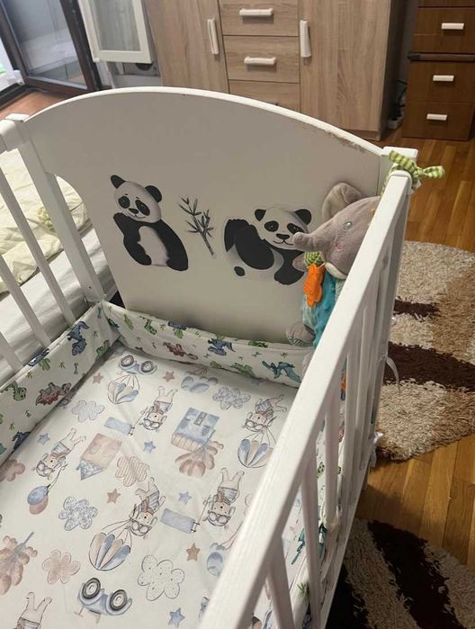 Patut bebe, 120x60 cm, E-Kids, Garantie, nu trimit prin curier