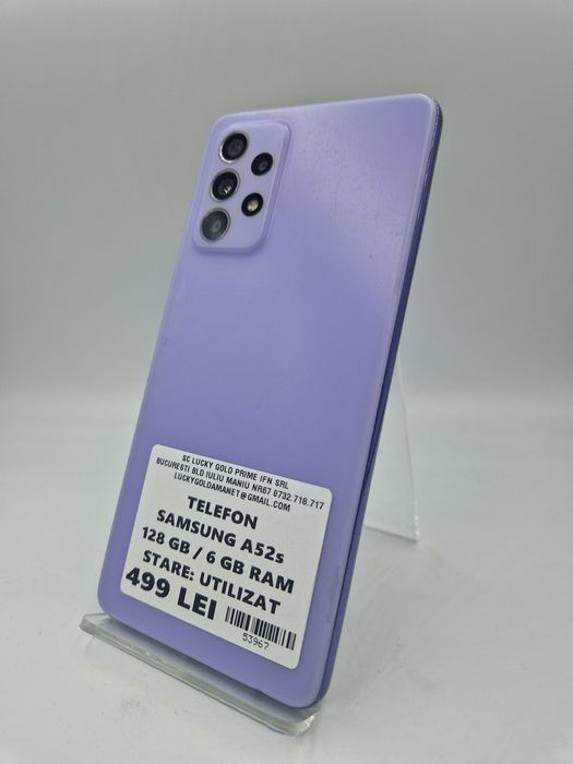 Samsung A52s 128GB / 6GB RAM Garanție #53967