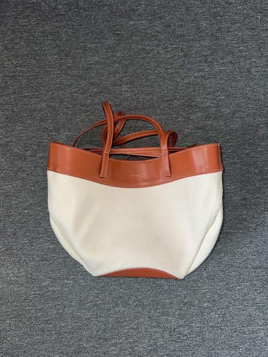 Чанта  Polene Cyme Cognac