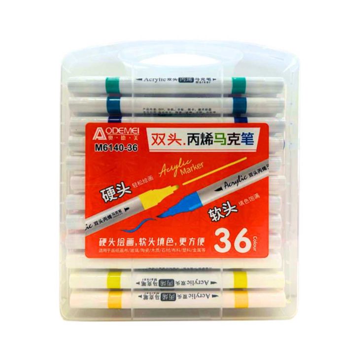 Всички модели двувърхи и едновърхи акрилни маркери