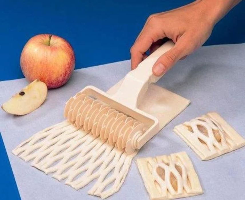 ролик нож для фигурной нарезки теста