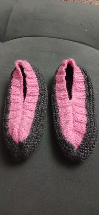Вязаные следки ручной работы