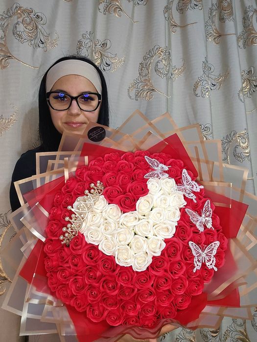 Buchete trandafiri de sapun