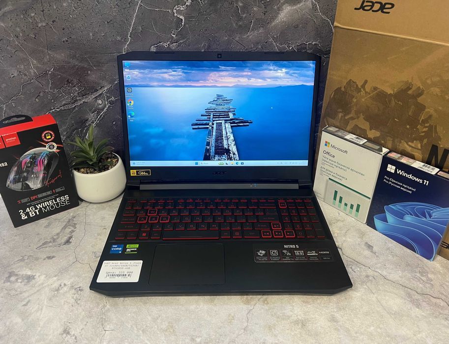 Игровой ноутбук Acer Nitro 5 /Core i5-11400H/16GB/512GB/RTX3050-4GB