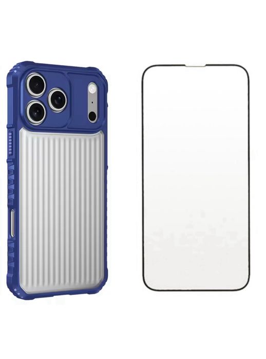 Husa Anti Soc Armour si Folie Sticla Curbata 6D 11D PRIVACY Iphone 17 17 PRO 17 PRO MAX
