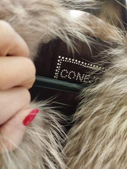 Палто дамско естествен косъм