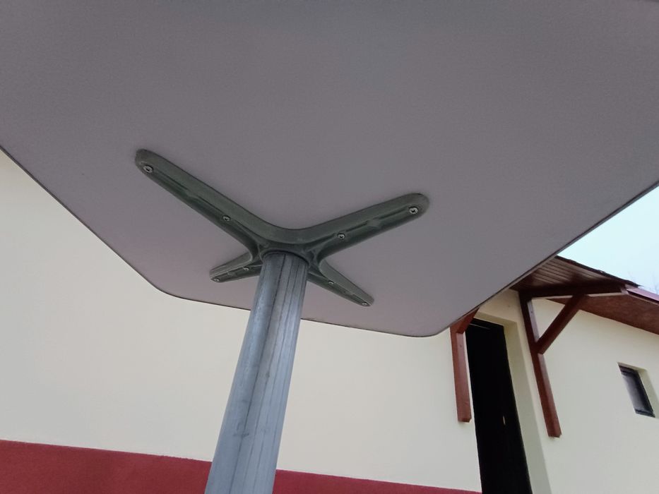 Masa inox de exterior- pentru comert /terasa