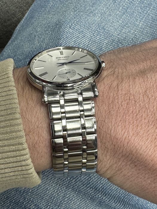 Ceas Seiko Premier - stainless steel, sapphire crystal