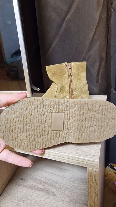 Детски Боти естествен велур на  Zara