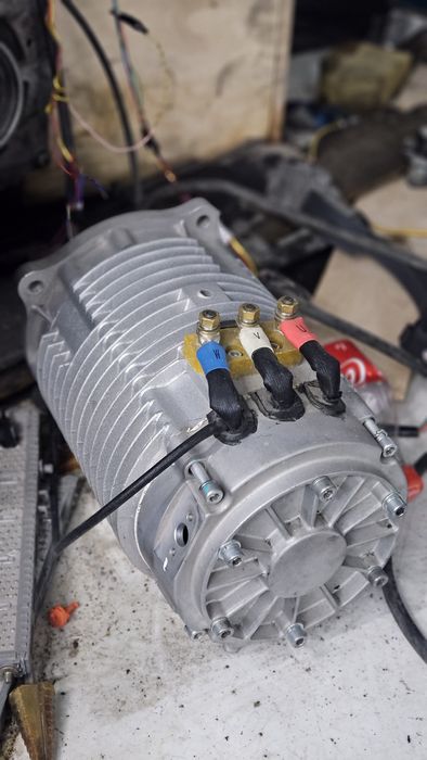 Погрузчик ремонт (бензин на электро)