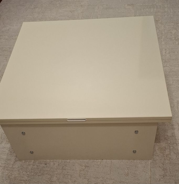 Masa cafea pliabila 150/75/70 cm, crem deschis