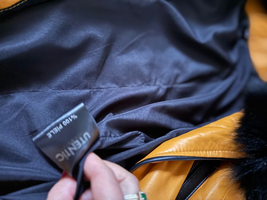 Haină din piele naturală