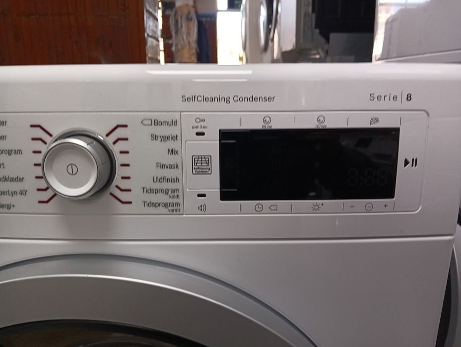 Сушилня с термопомпа Бош Bosch Serie 8 A+++ 8кг 2 години гаранция!